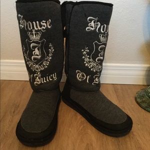 Juicy couture UGG like boots